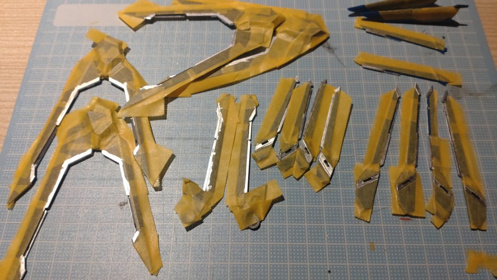 羽のマスキング地獄(笑)