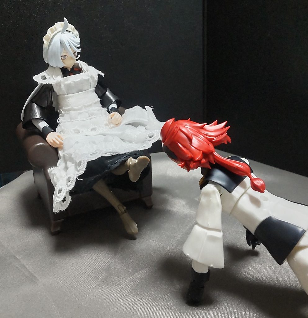 ミオリネ「スレッタ、私が言おうとしていること……わかってるわね?」スレッタ「は、はいっ、ミオリネさん…それではいきますよ……」しかし構図だけ見ると、なにか卑しいものを感じるわね……