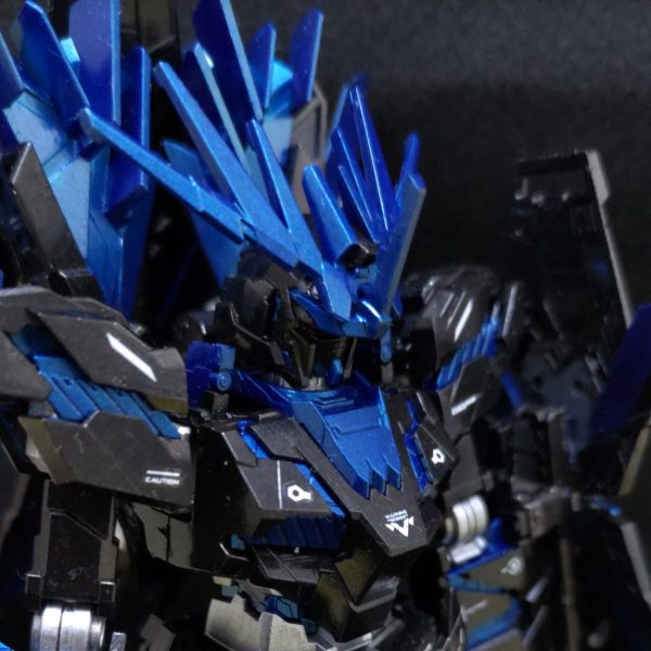 HGバンシィAll筆塗り全塗装