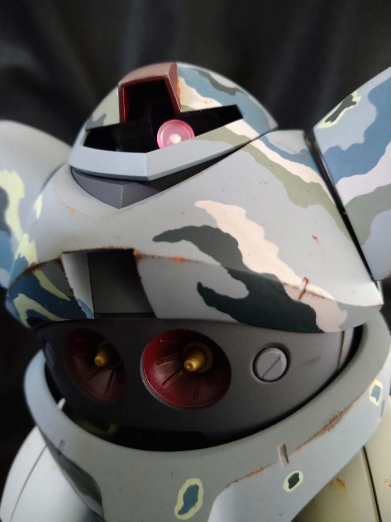 ラストはアップで。意外と細かく汚してます。見えませんけど🥲最後までご覧頂き、ありがとうございました🙇