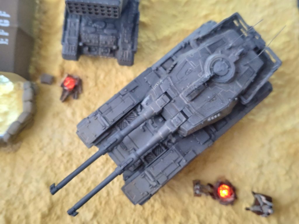 砂漠の駐屯地ー夜明けー–3枚目/制作者:む〜たん