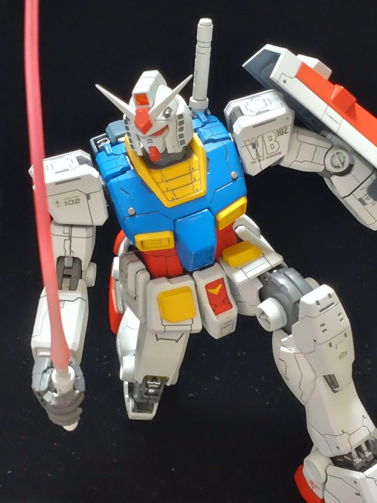 MG 1/100 ガンダムVer. ONE YEAR WAR 0079–4枚目/制作者:む〜たん