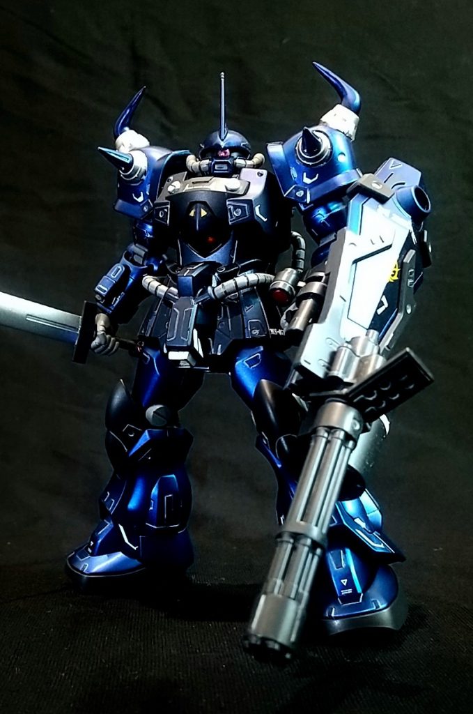 HGグフカスタム　マットキャンディ塗装–2枚目/制作者：ラリハル