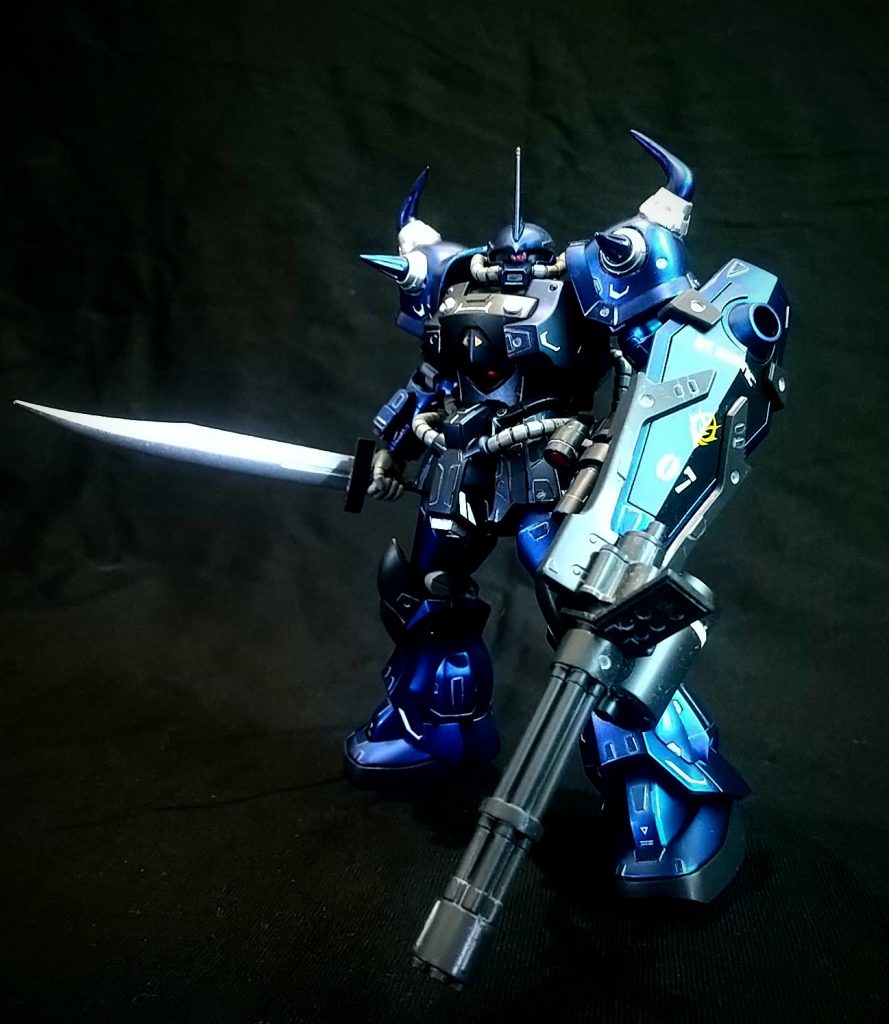 HGグフカスタム　マットキャンディ塗装–3枚目/制作者：ラリハル