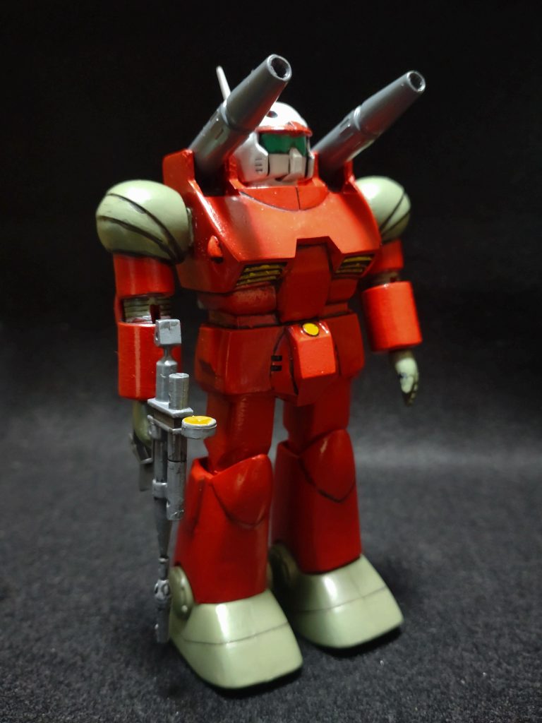 平手が付属した始めてのキットらしいです。塗装は全て水性ホビーカラーで筆塗り。