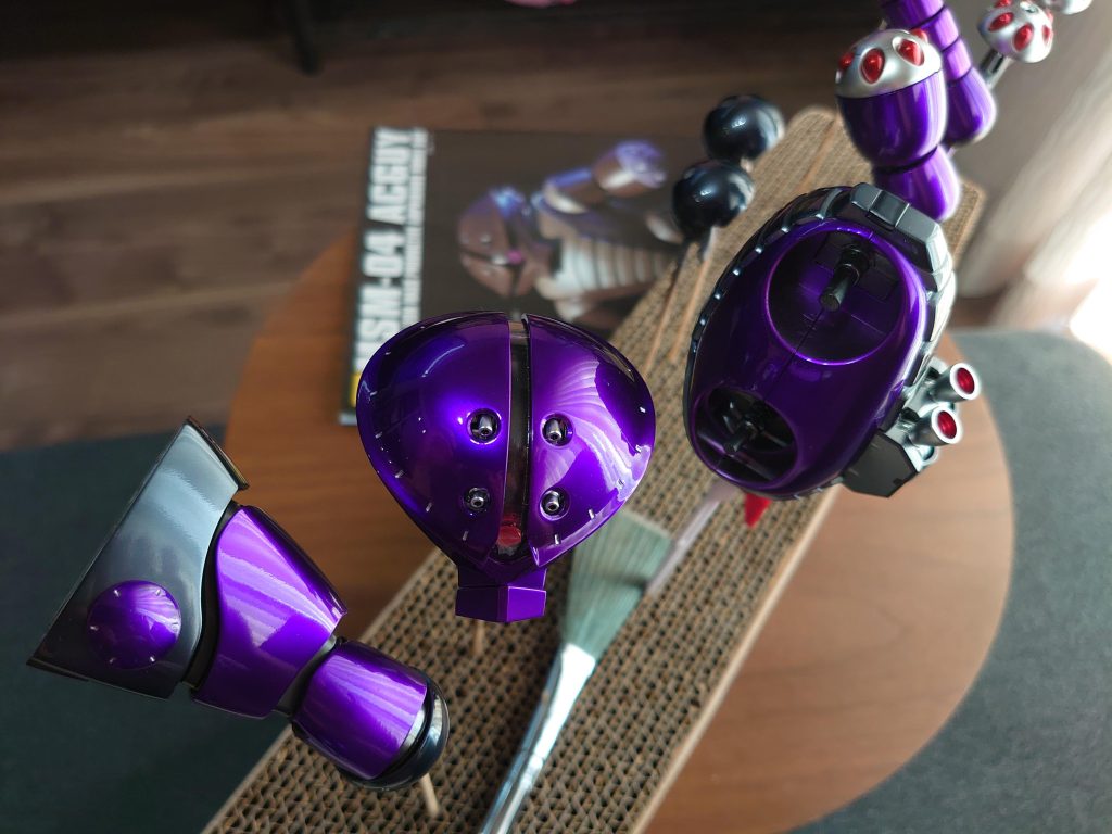 パープル→ガイア Ex-シルバー～クレオス GXクリアパープルブラック→ガイア パールシルバー～クレオス GXブラック 