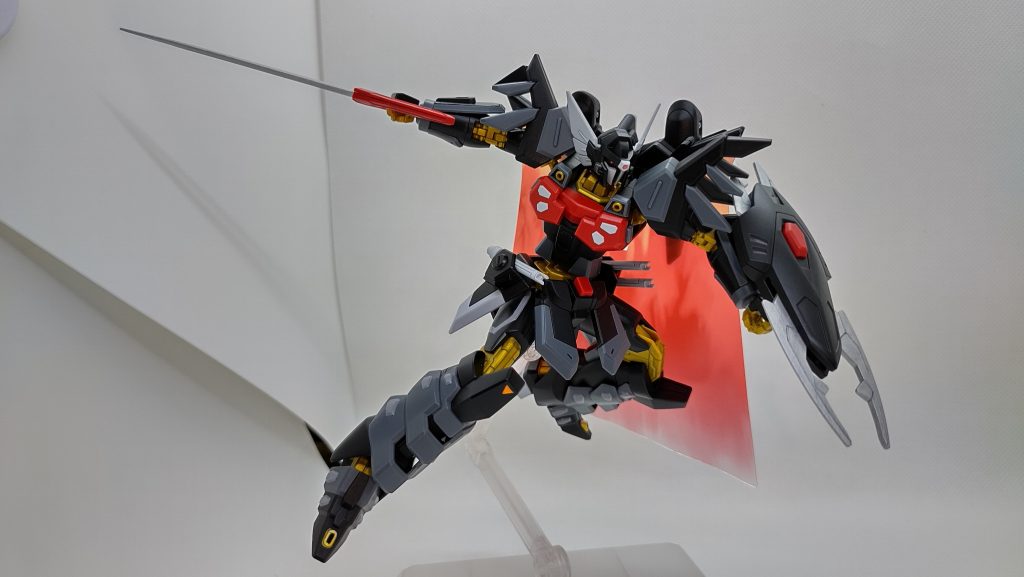 近接対装甲刀。顔のシールは、モノアイにしてみました。こっちの方が強キャラ感出るかと。