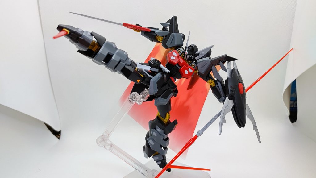 インフィニットジャスティスばりのビームソード付きキック。