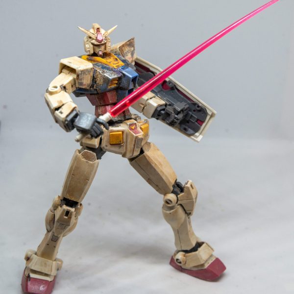 ガンダム砂漠にて