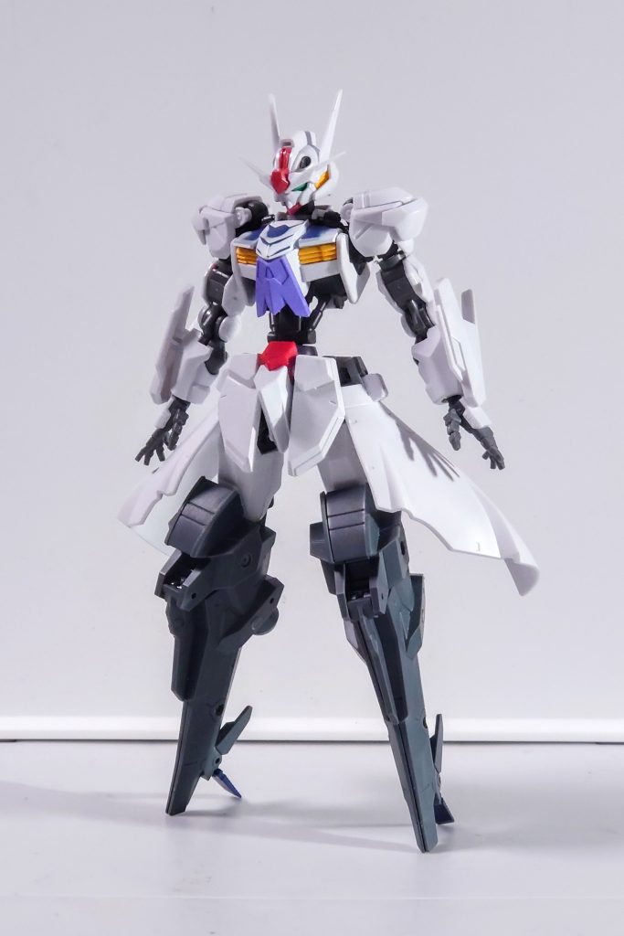 塗装前スタイルは首を1.2mm、ウエストを5mm延長しています。