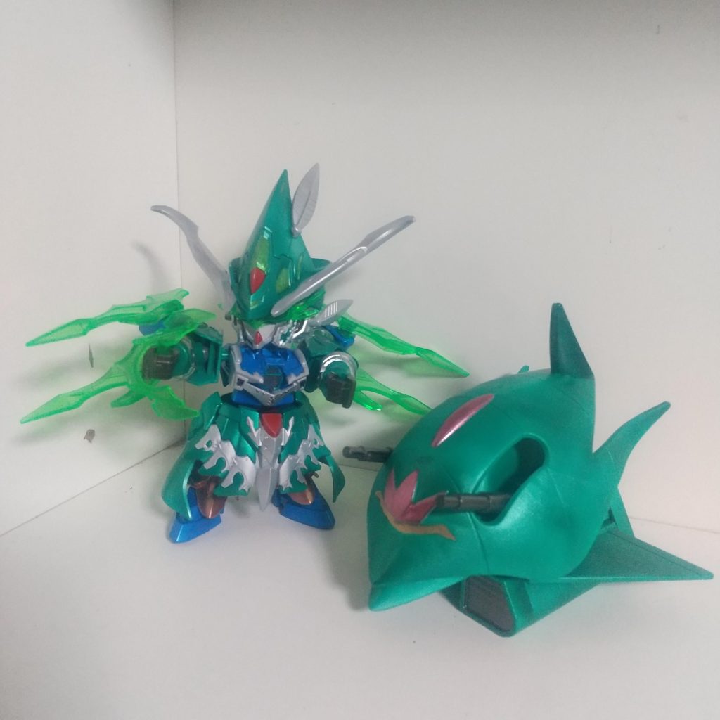 SDワールドヒーローズとGジェネレーションのシリーズを超えた共演!小さい妖精エルメスみたいなんを作ってみたくなりました。