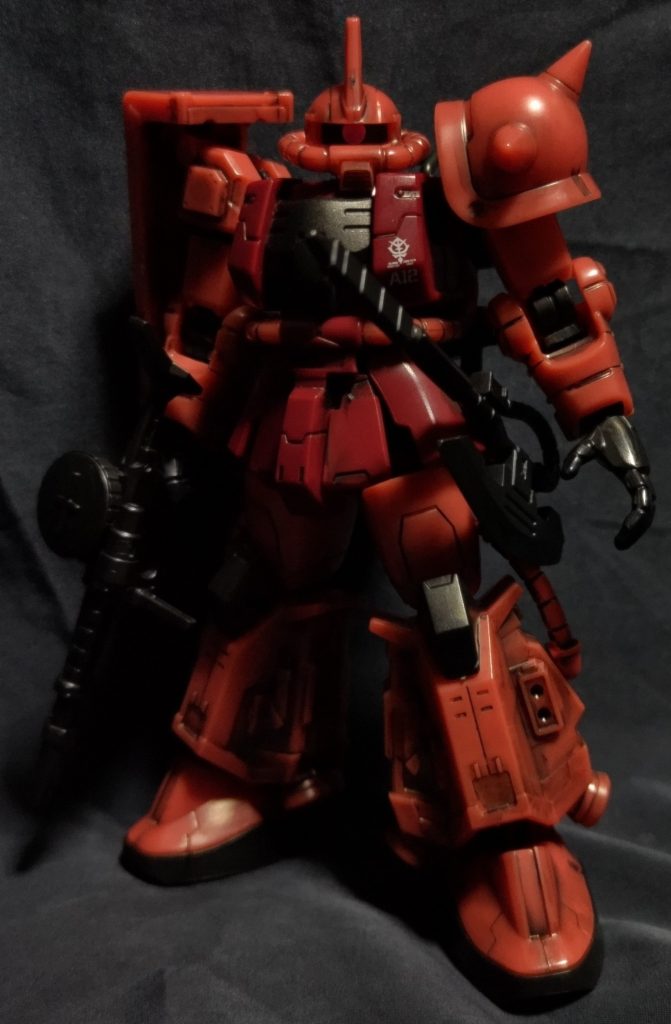 素組み＆スミ入れ程度しかしていません。