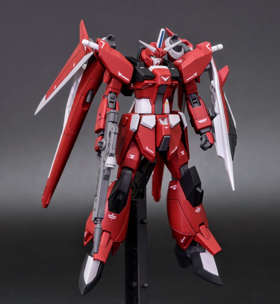 カラーリングはインパルスSpecⅡを参考に暗めの配色にしました