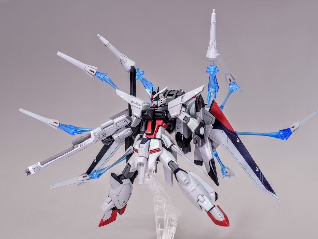 ドラグーンエフェクトはHGレジェンド付属のエフェクトとビルダーズパーツを組み合わせました