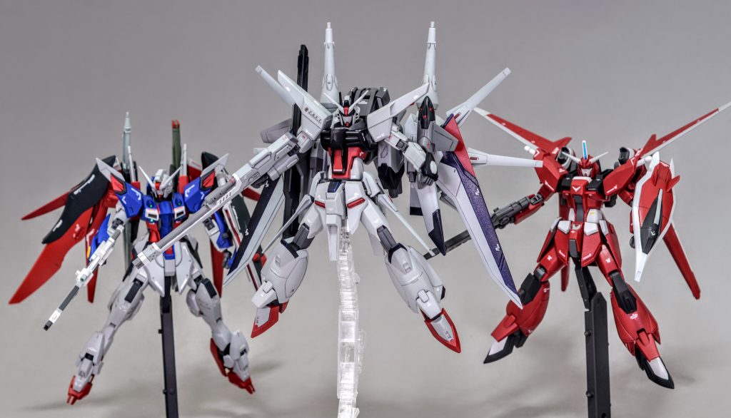 ご覧いただきありがとうございました!最後はイモータルデスティニーSpecV3、セイバーSpec2とパシャリ