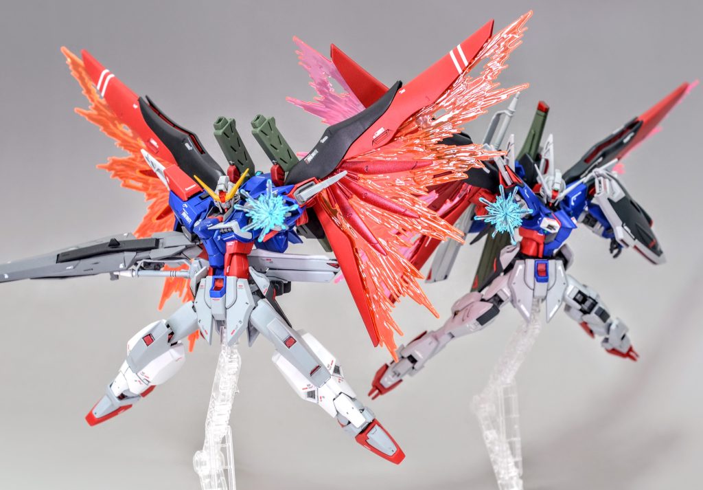 最後はイモータルデスティニーガンダムSpecV3とダブルパルマです。ご覧いただきありがとうございました！