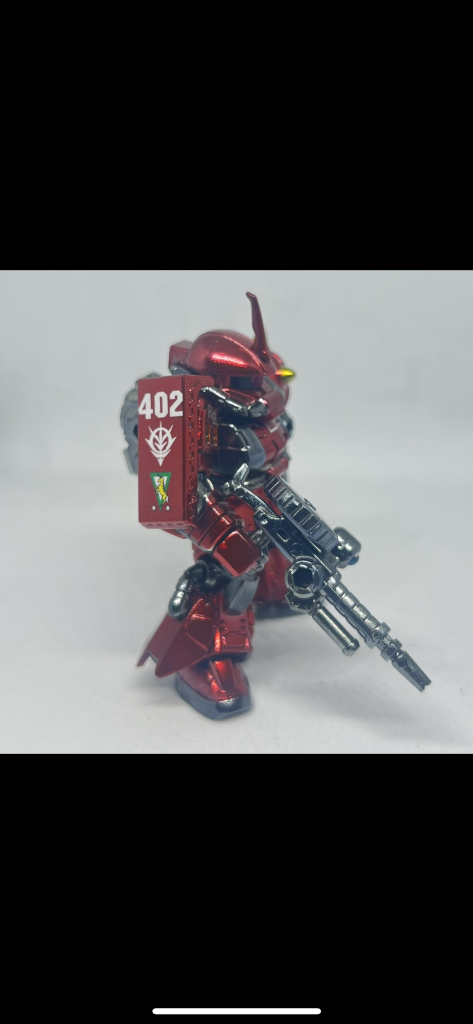 モビルスーツアンサンブル　MS-06R-2 ジョニー・ライデン専用ザクⅡ–5枚目/制作者：ガシャポン魂