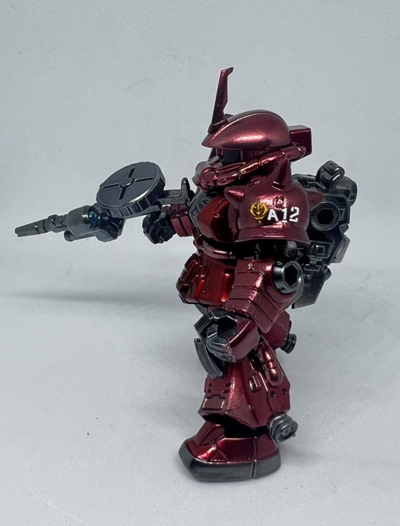 モビルスーツアンサンブル　シャア専用高機動型ザクⅡ–3枚目/制作者：ガシャポン魂