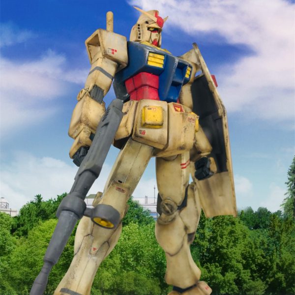 RX-78-2 ガンダム ソフビフィギュア？ ウェザリングリペイント