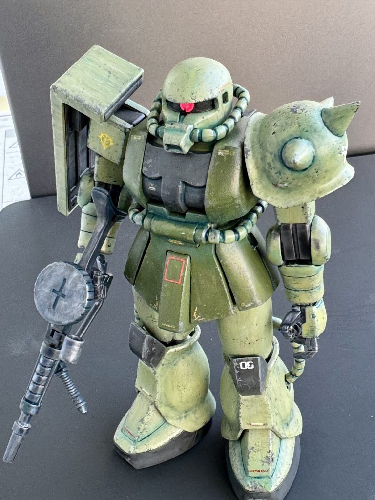 HGUC MS-06 量産型ザク–3枚目/制作者：@kazuejcom