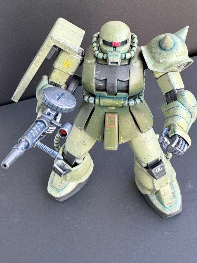 HGUC MS-06 量産型ザク–4枚目/制作者：@kazuejcom