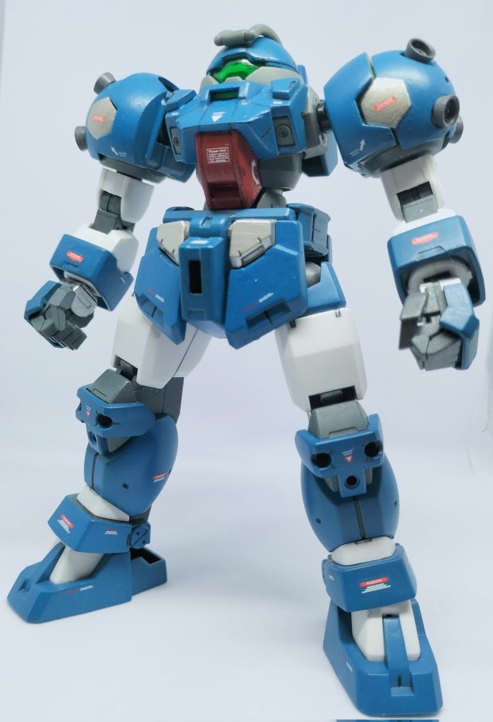 製作後約1年経過したのでメンテナンスをば。メインカメラをピカピカに、バックパックをシンプルな地上戦仕様にしましたぞ。