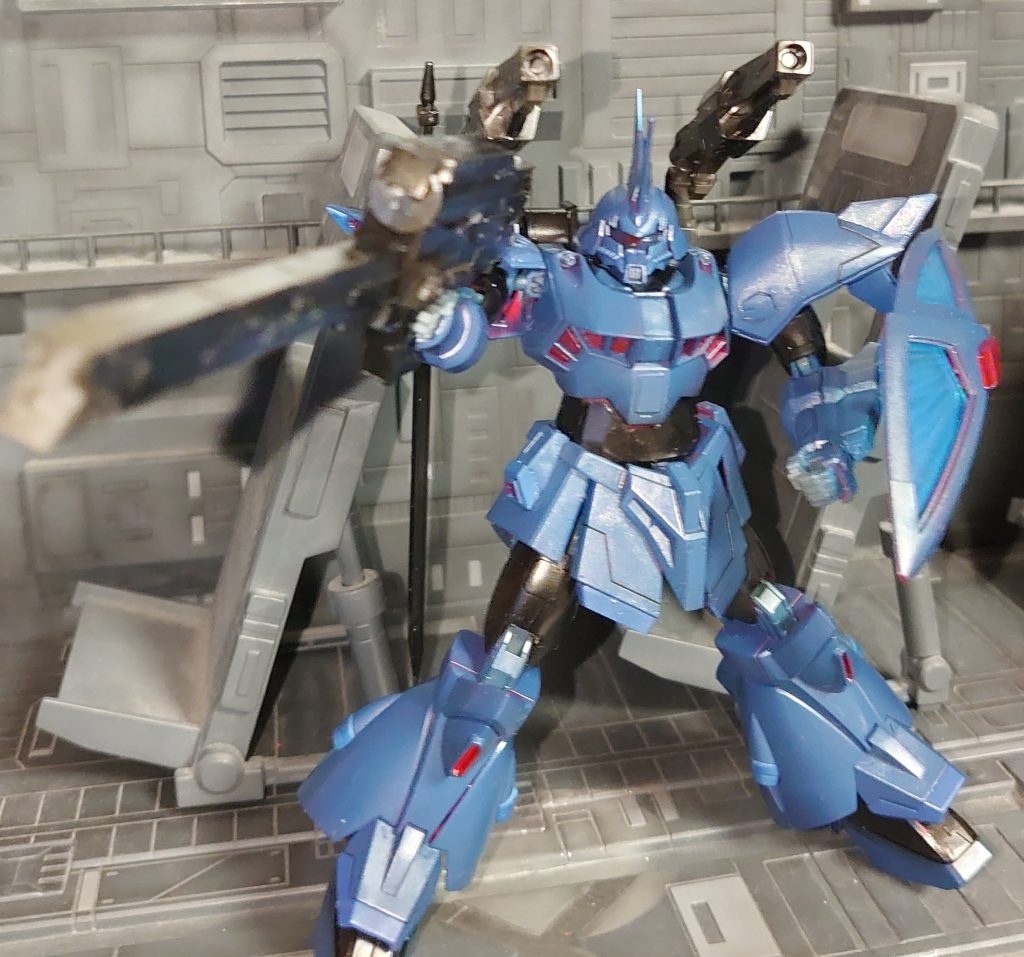 レールガンとキャノンは鉄血武器セットからパックはブレイズベーズ