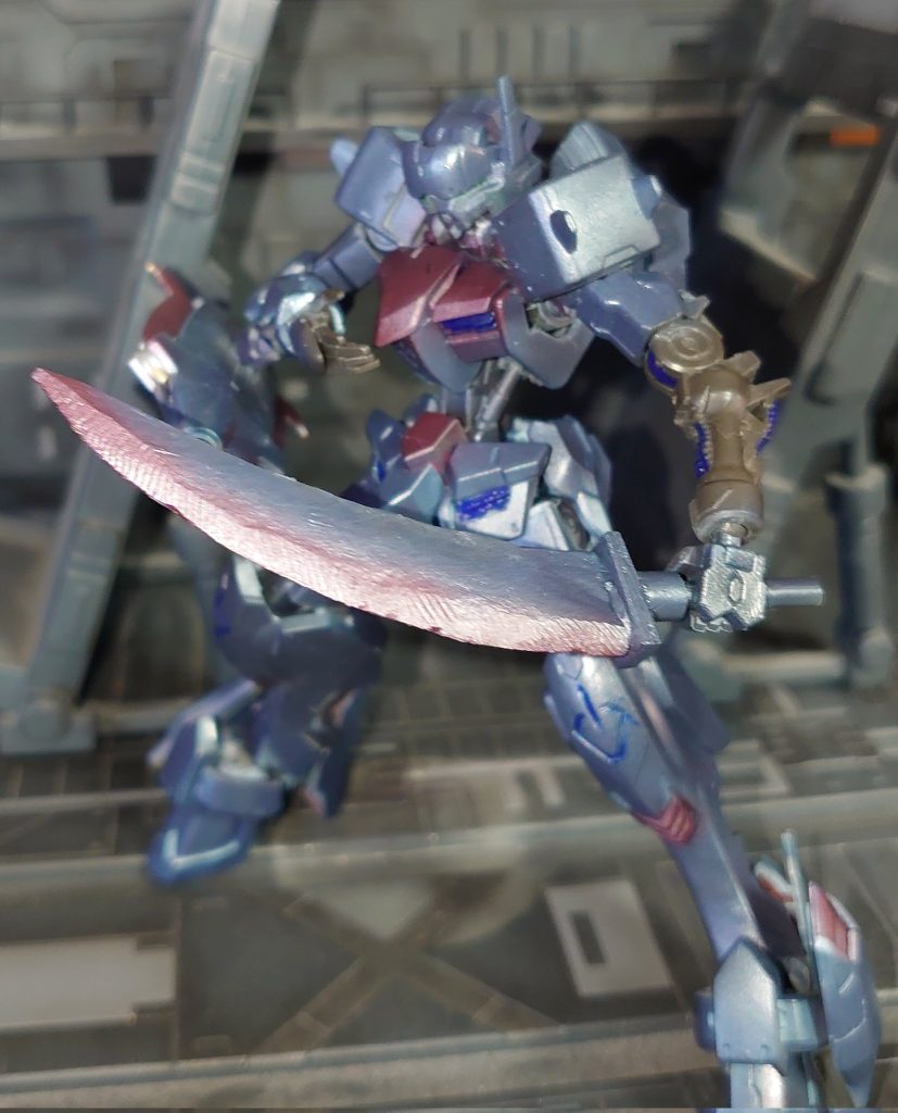 頭は30MM　ファルシオンはランナープラ板