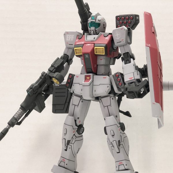 HG ジム　アクリジョン筆塗り