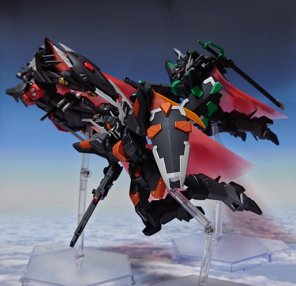 終わり。これで黒騎士も3機、折り返し地点です……と言いつつ、残り2機のルドラも塗装まで終わって乾燥中なので、次回投稿予定といたします。