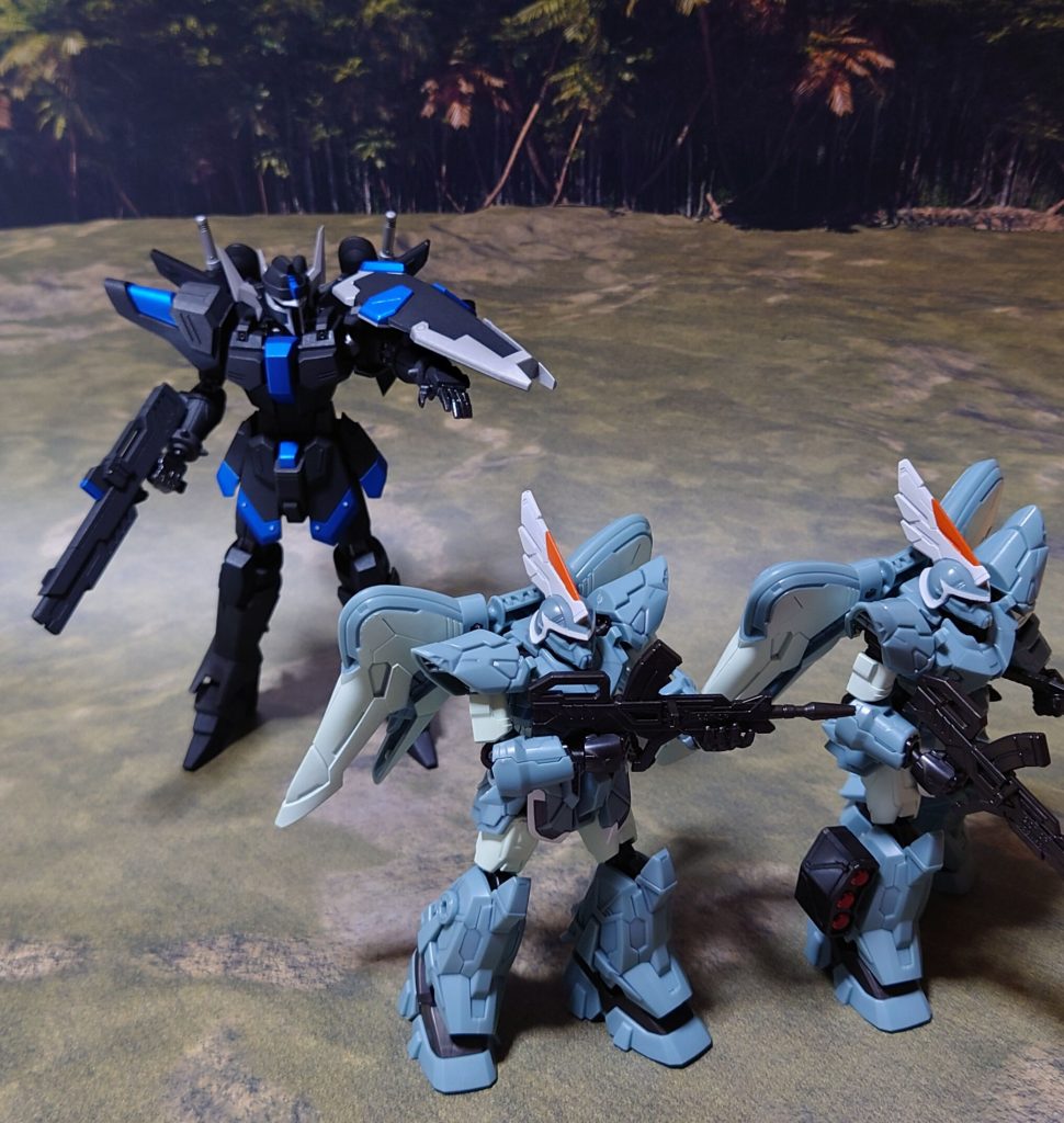 “行け……”“ファウンデーション王国”では、ザフトから払い下げられたMSを戦力として使用している。