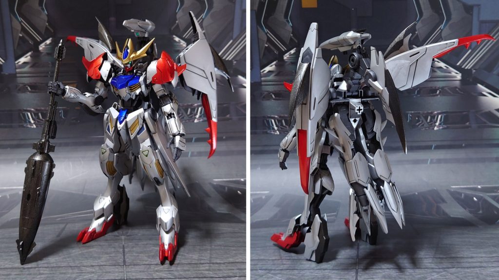 天式との合体形態、第紅(だいく)形態で前後ろ。