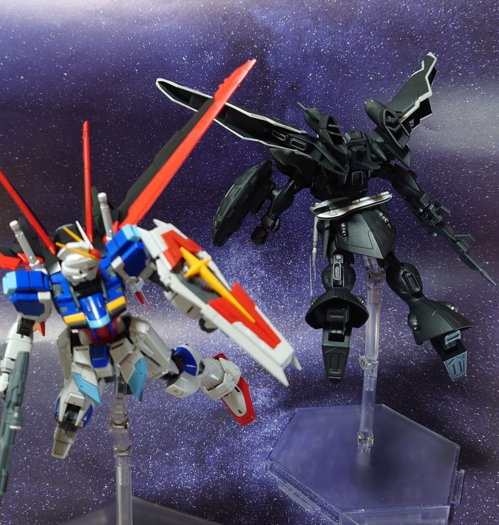 “あのモビルスーツ……アグネス？何で！？”戦場ですれ違う翼、ぶつかり合いの始まり。 