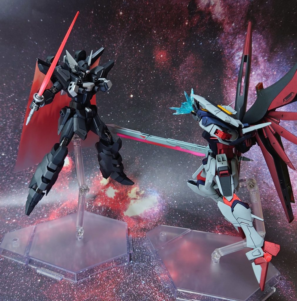 “くっ、デュランダル議長の七光りの癖に……！”彼女は見誤っていた。人の“強さ”は肩書ではない。