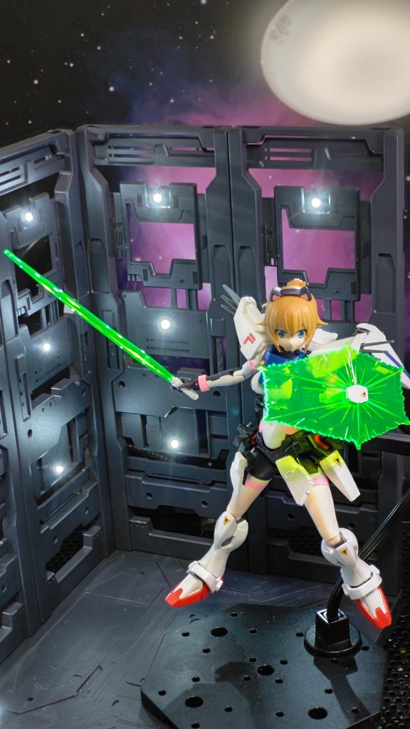 ビームサーベル、ビームシールドも程よいサイズ感🤗