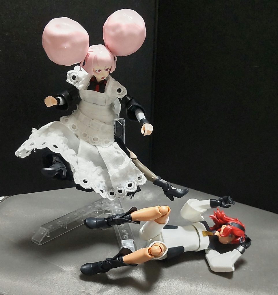 時にはメイドさんも戦う時があるのだ。