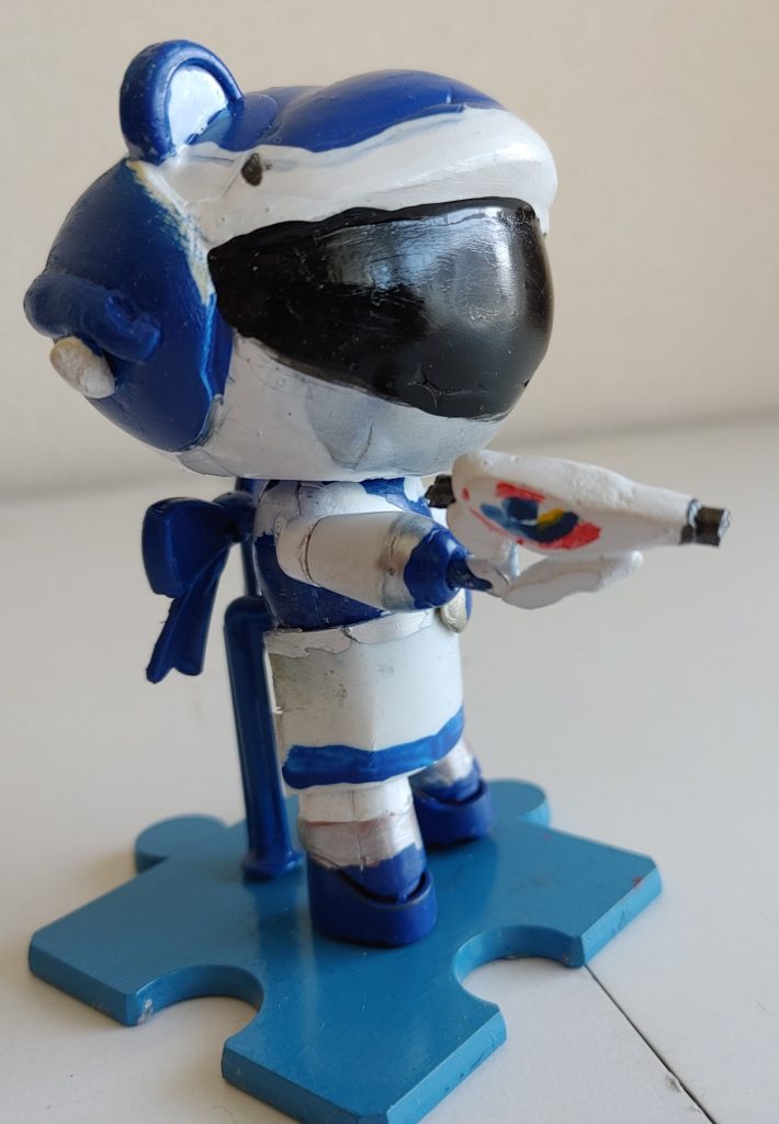 武器▪ライブラスター。銃モード。ランナーに、エポキシパテを盛りました