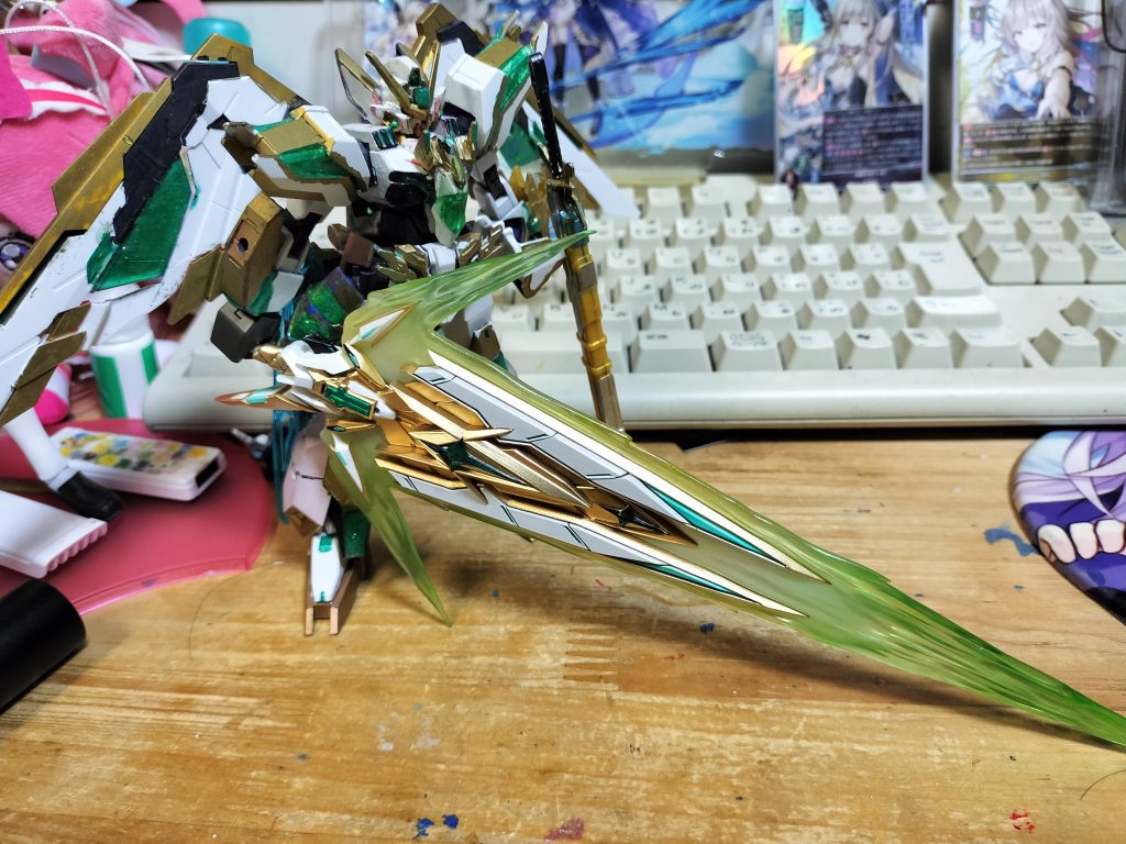 おまけ ヒカリのフィギュアゲットできたのでヒカリの剣をグランドゼノンに装備