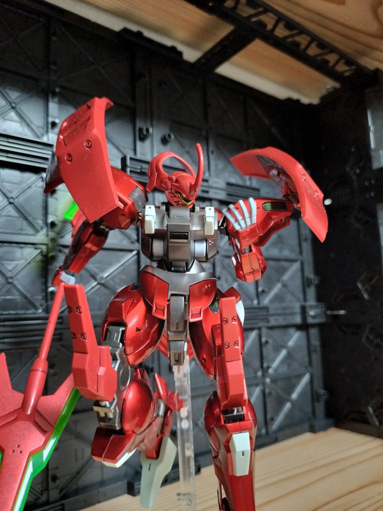 この系統の開き手だとどうしても個人的にやりたくなるこのポーズ