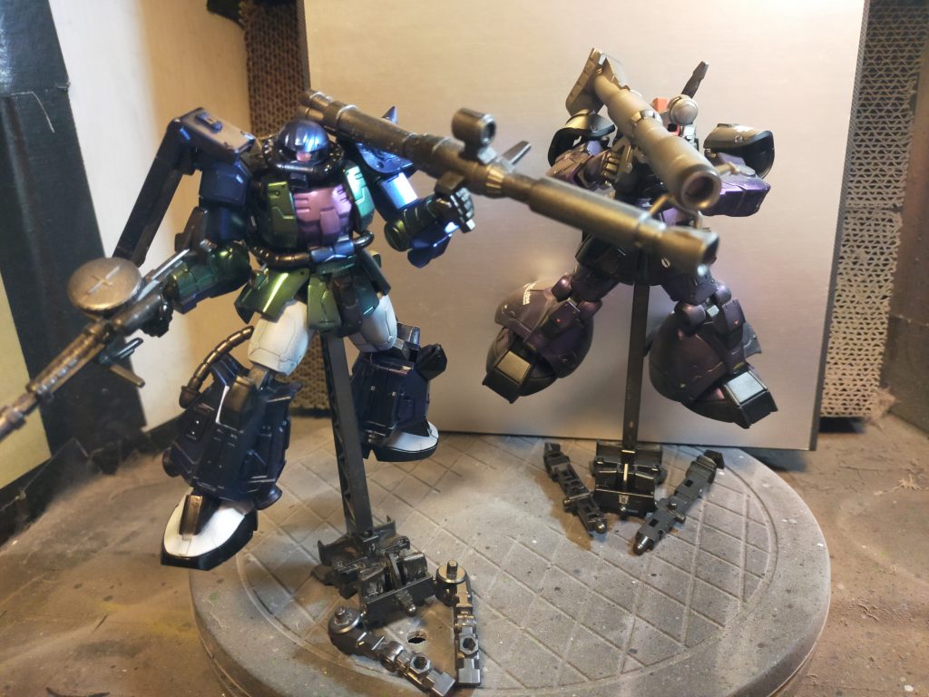 食玩　高機動型ザクII–2枚目/制作者：テルテルキッド