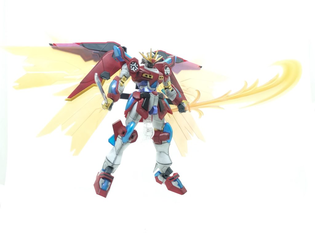 神バーニングガンダム–2枚目/制作者：かえる