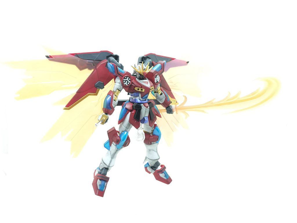 神バーニングガンダム–3枚目/制作者：かえる