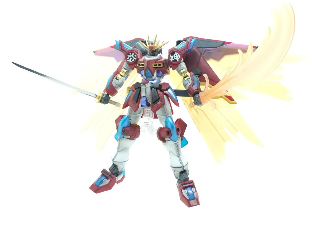 神バーニングガンダム–4枚目/制作者：かえる