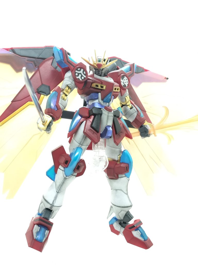 神バーニングガンダム–6枚目/制作者：かえる