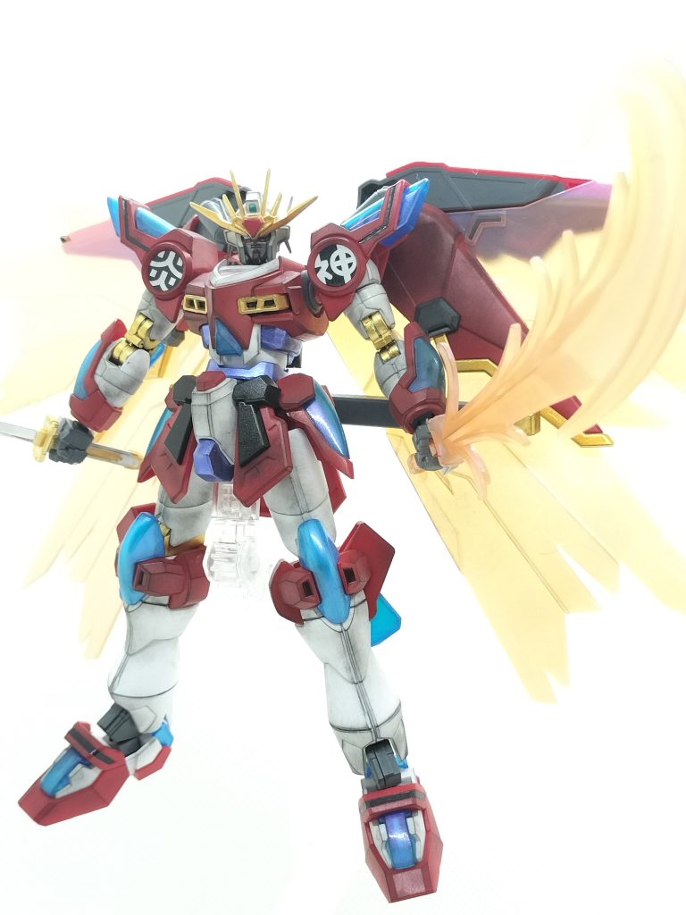 神バーニングガンダム–7枚目/制作者：かえる