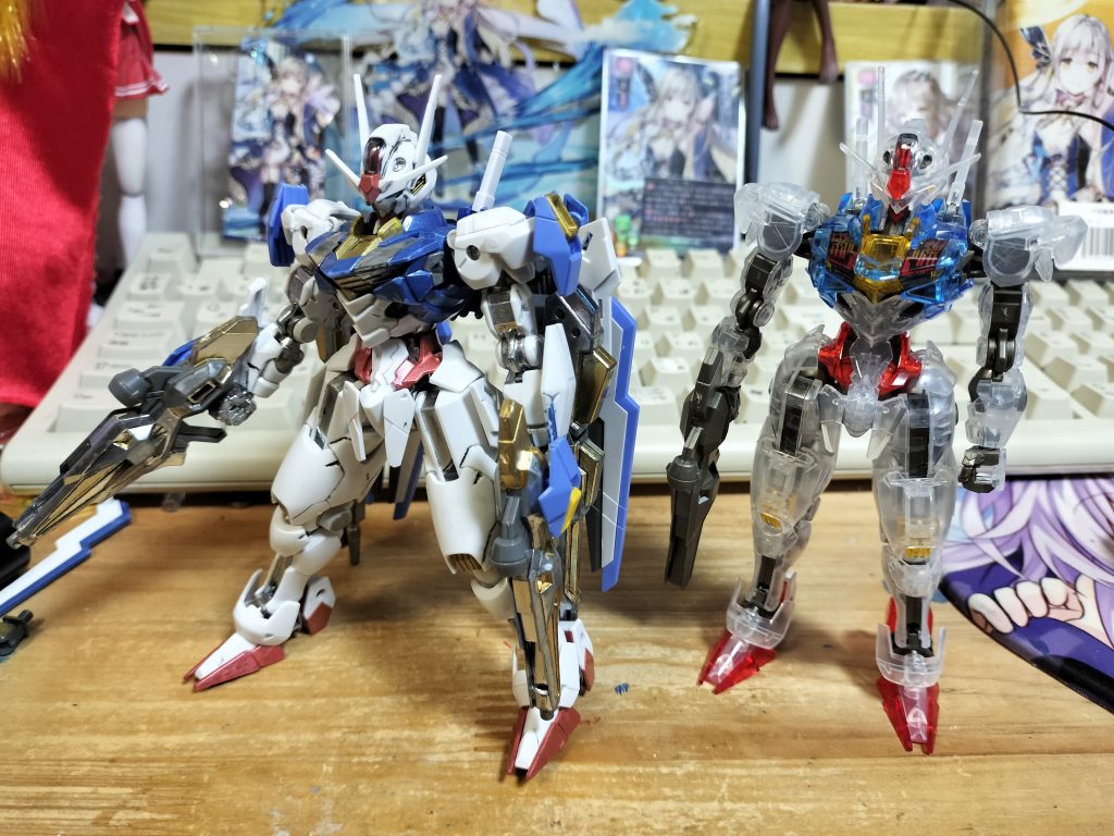 シルバーフレームをさらに昔作った強化エアリアルに移植しました　あまりシルバーフレームが目立たない(；・∀・)