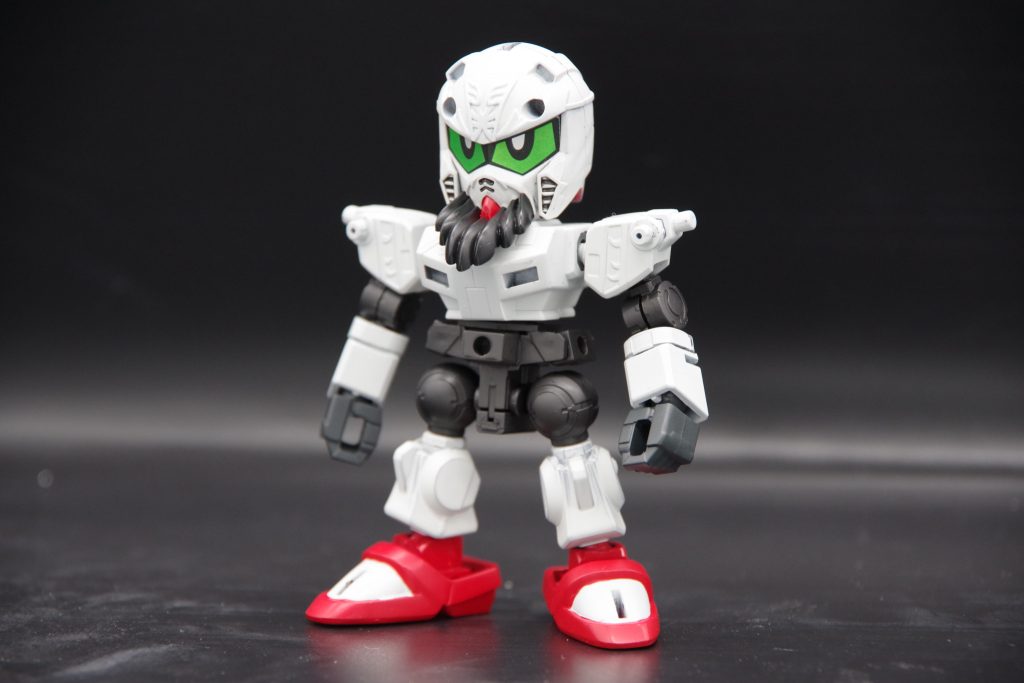 軽装状態。肘と肘の根本のロールもするので動きは付けやすくなりました。