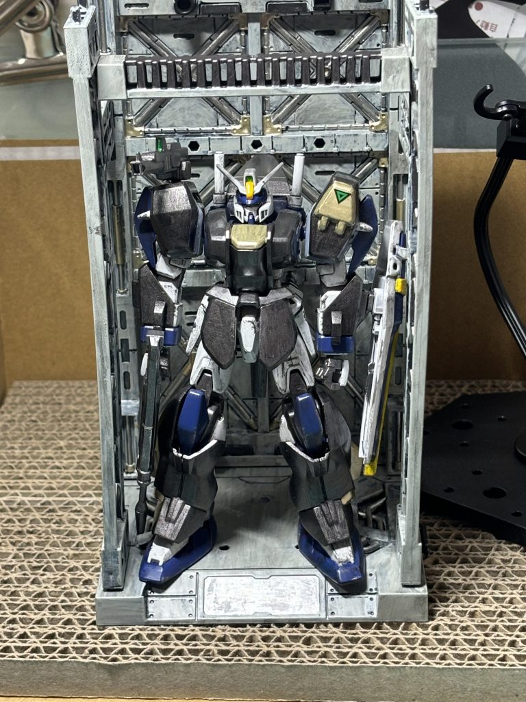 塗装が間に合ってないイメージ