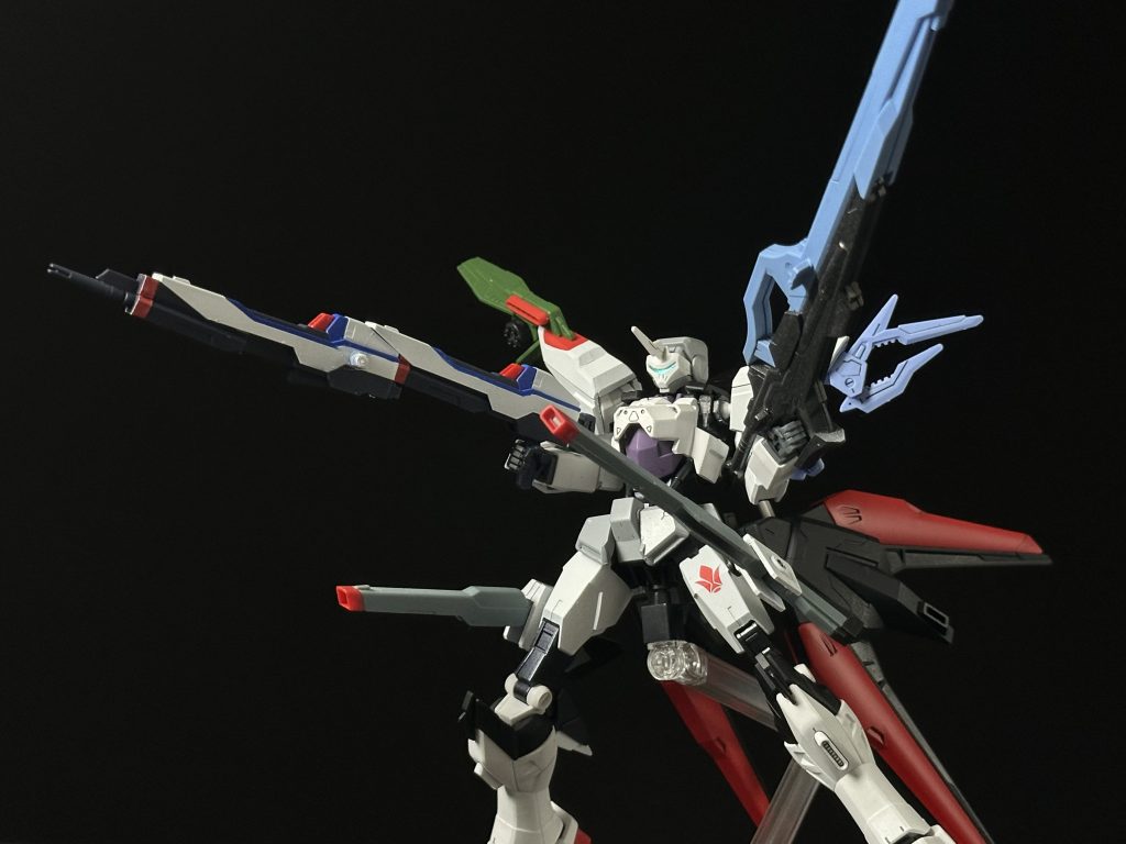 ハイマットフルバースト連結した武器の超火力で叩き込みます