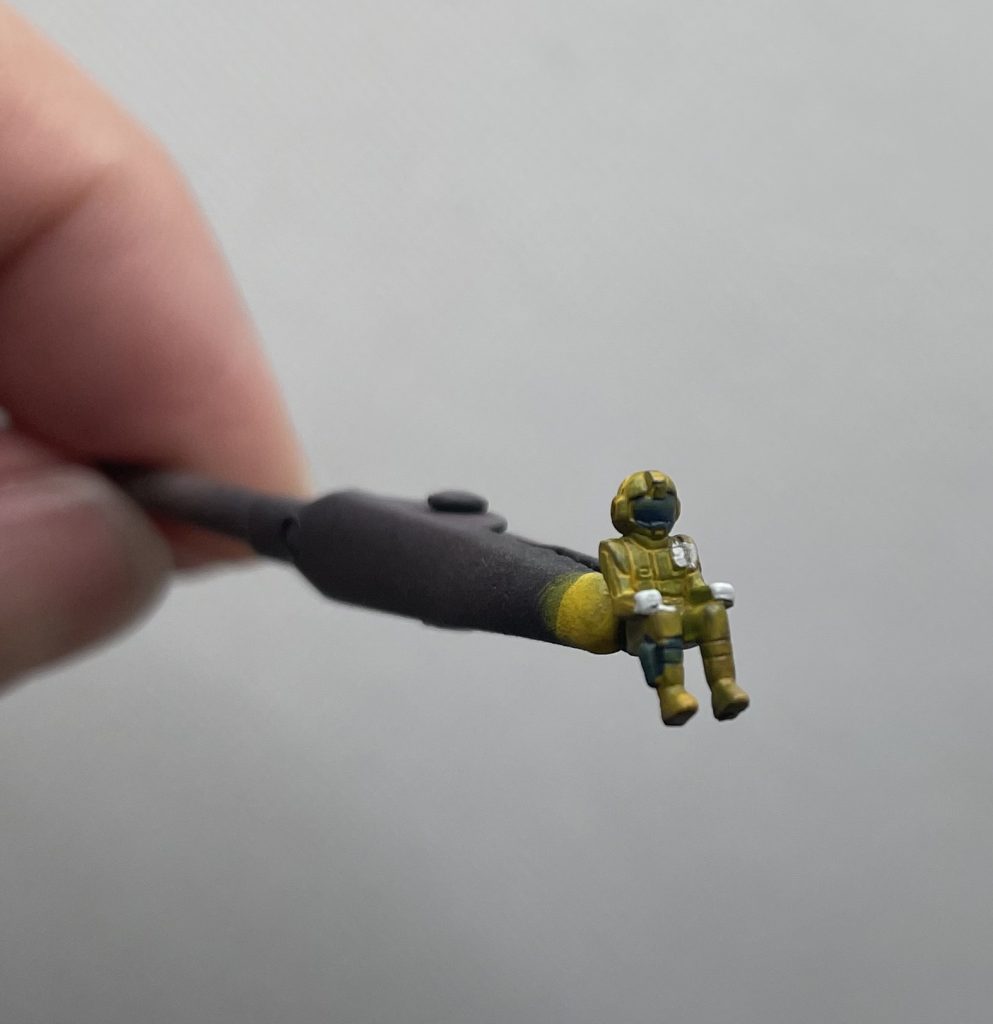 下手でも中の人は塗って楽しみます♪